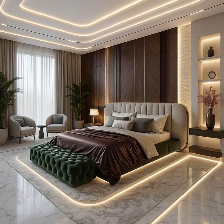 Contemporary Bedroom Design(CBD-4)