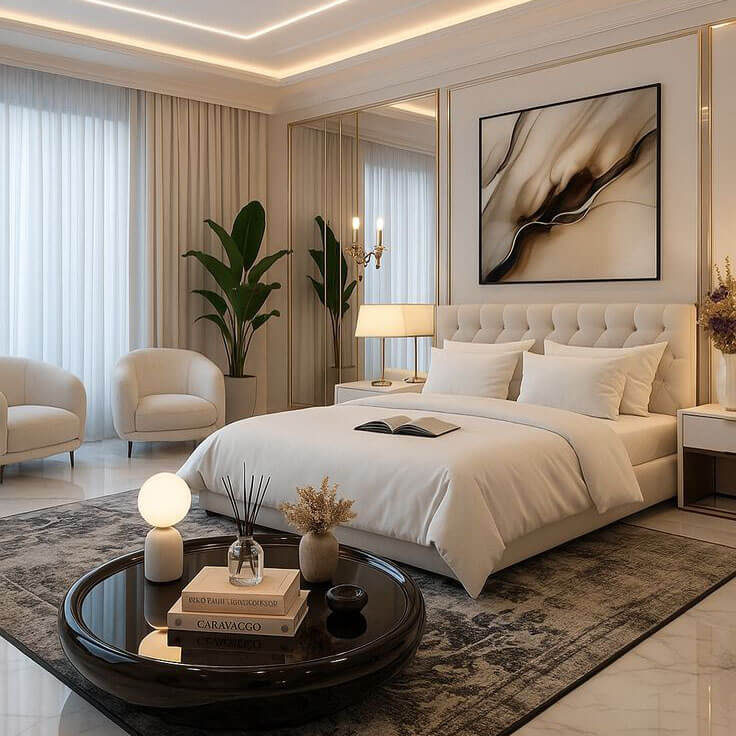 Contemporary Master Bedroom Design(CMBD-5)