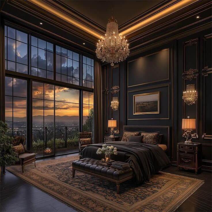 Farmhouse Decor Bedroom Design (FDBD-4)