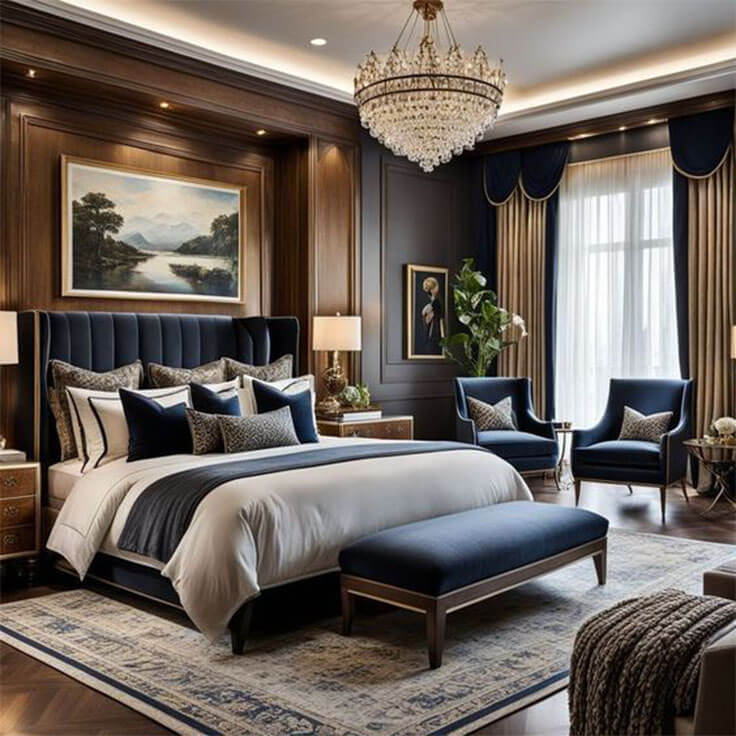 Farmhouse Master Bedroom Design(FMBD-5)