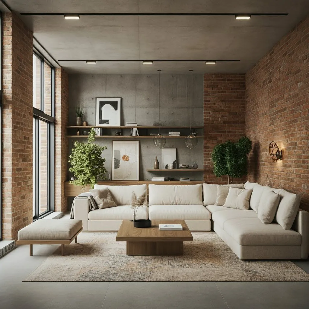 Industrial Livingroom Design(ILD-4-1)