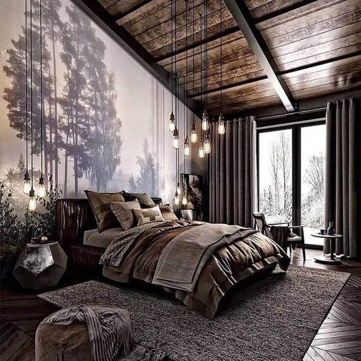 Rustic Bedroom Design(RBD-6)