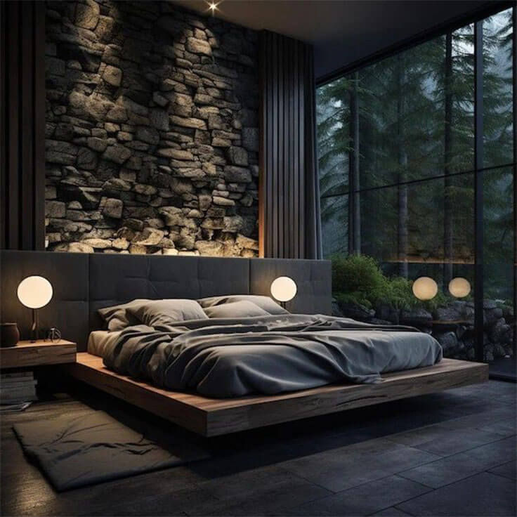 Rustic Master Bedroom Design(RMBD-2)