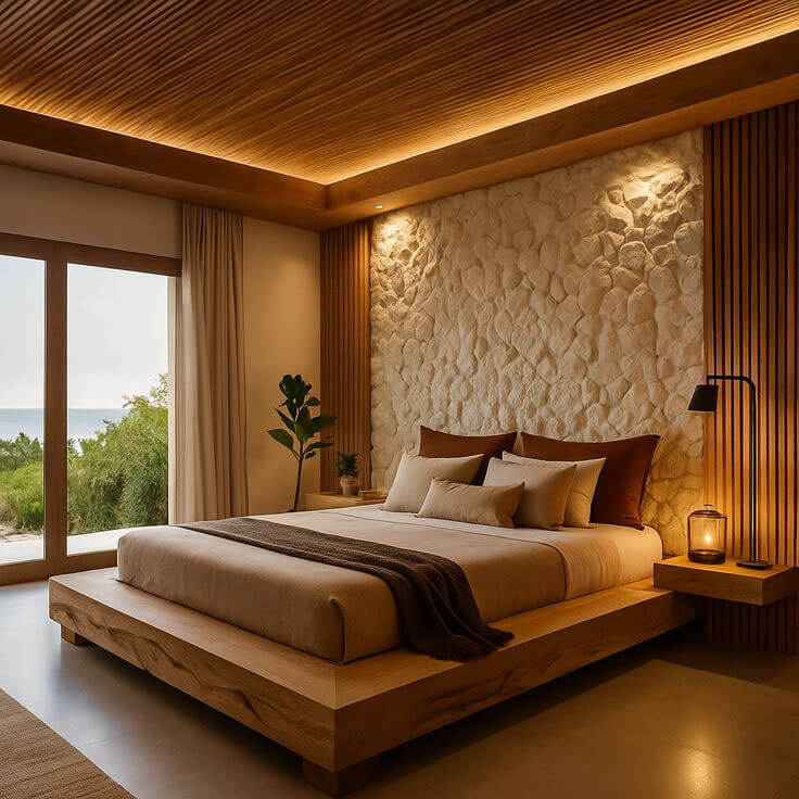 Rustic Master Bedroom Design(RMBD-5)