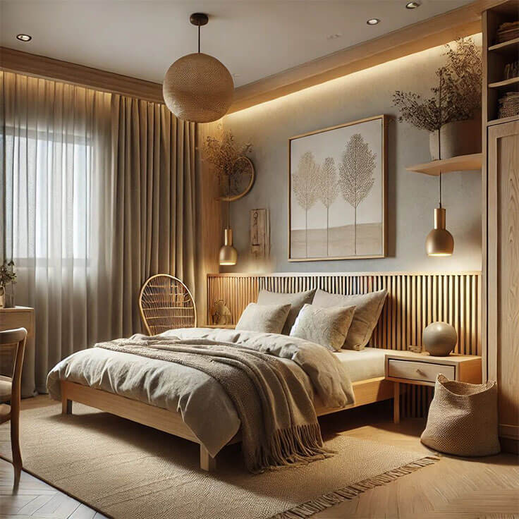 Scandinavian Bedroom Design(SBD-1)