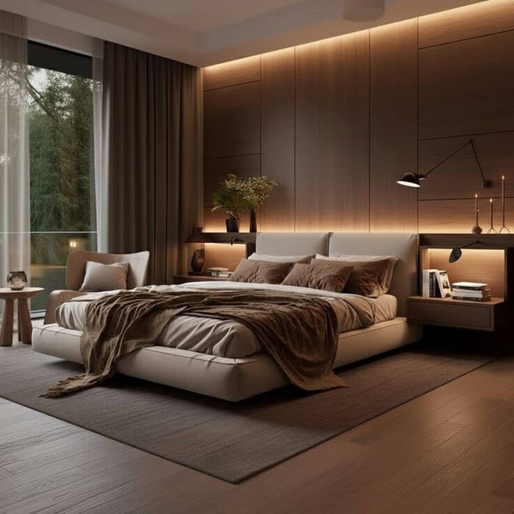 Scandinavian Master Bedroom Design(SMBD-2)