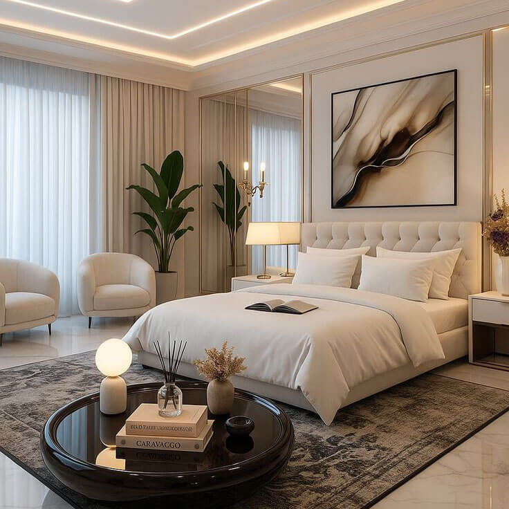 Scandinavian Master Bedroom Layout(SMBL-5)