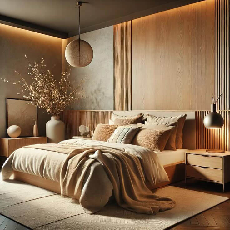 Scandinavian Master Bedroom Design(SMBD-6)